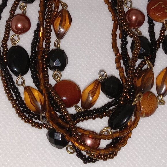 Multi Strand Beaded Bracelet - Picture 6 of 6